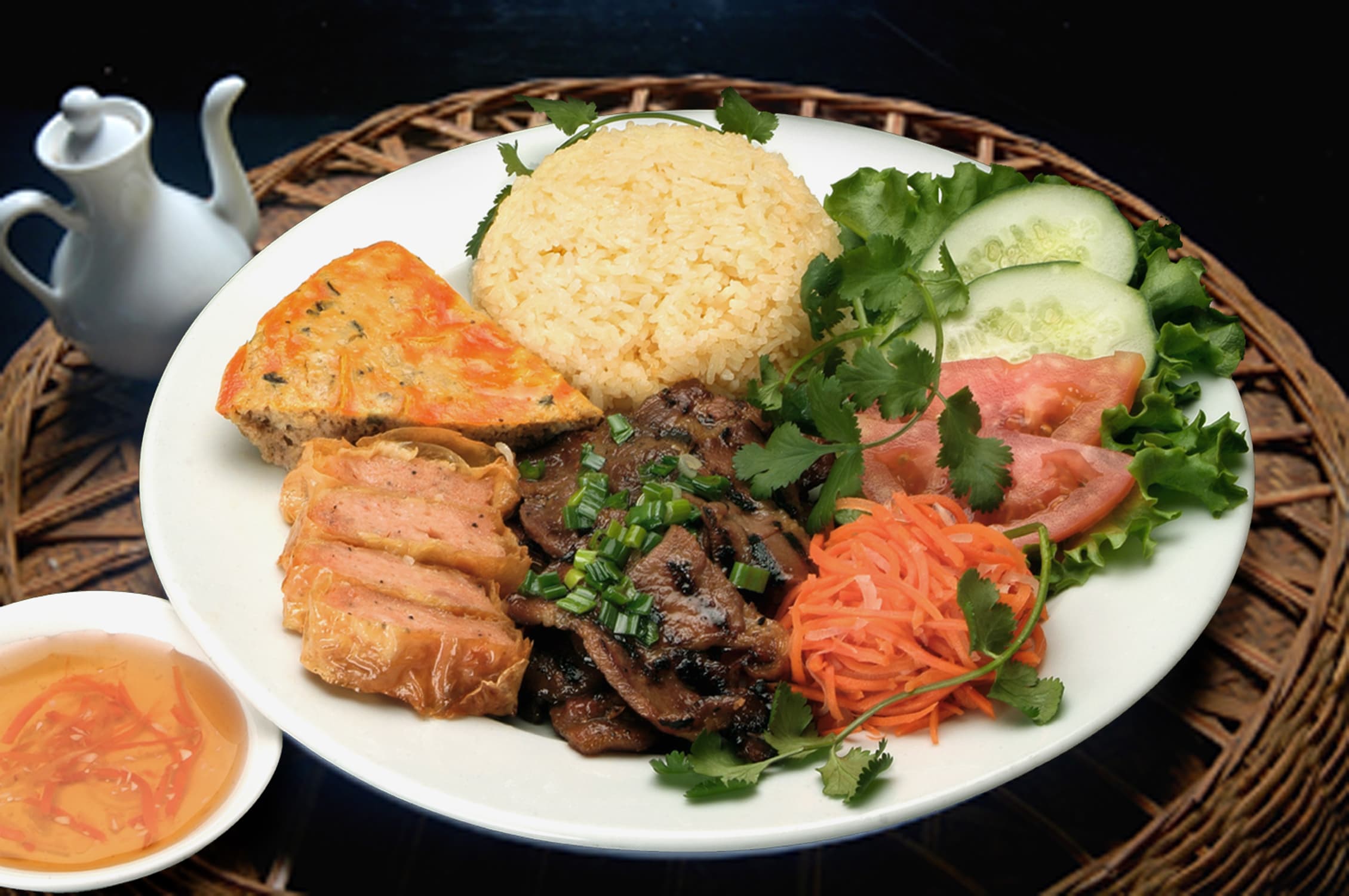 Vietnamese comfort food, beautifully presented