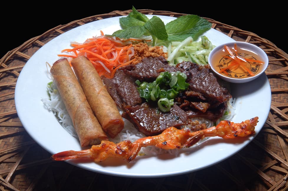 Grilled lemongrass vermicelli
